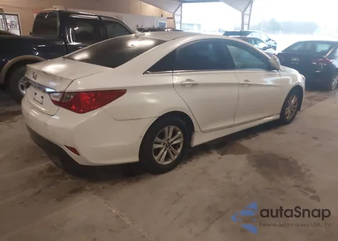 2014 Hyundai Sonata Gls z USA, uszkodzony, nr VIN 5NPEB4AC6EH942550